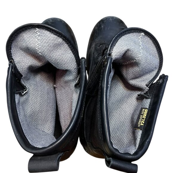 Military Gore-Tex Boots Size 11 1/2 R Black Lace Up Ankle Combat Boots 03-D-0321 - Picture 7 of 9